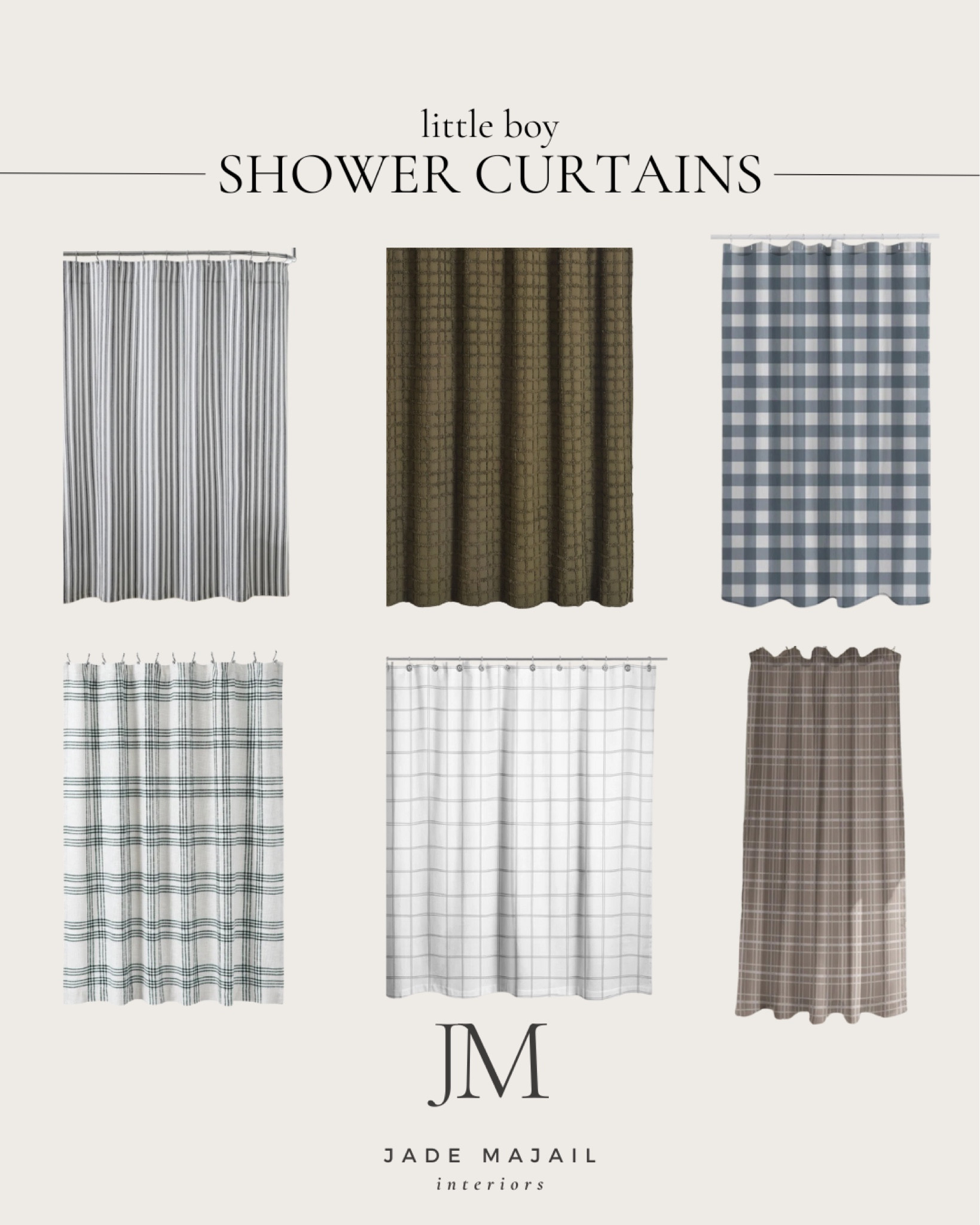 Little boy shower curtains! 🦌

#LTKKids #LTKHome