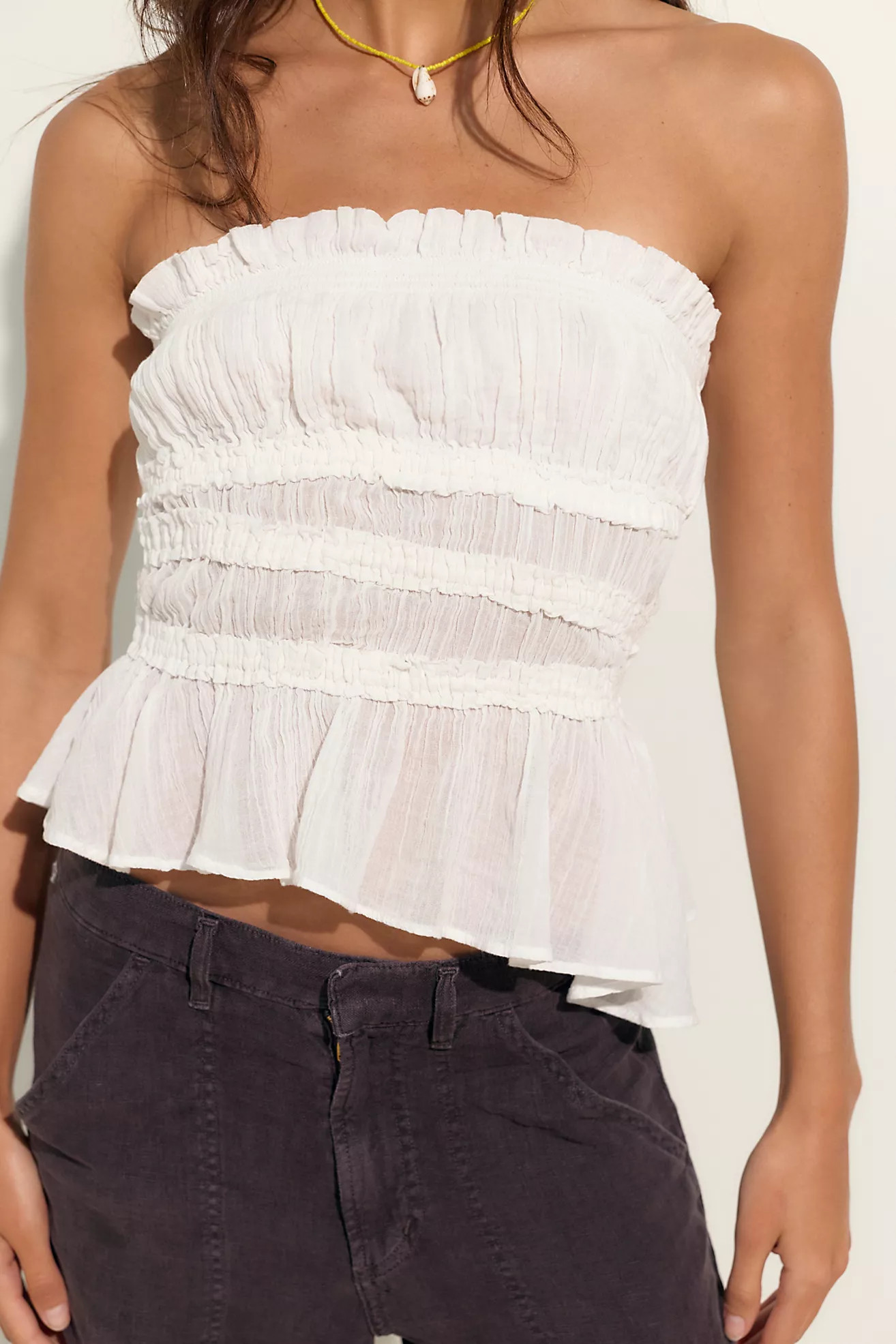 Daybreak Cotton Tube Top | Free People (Global - UK&FR Excluded)