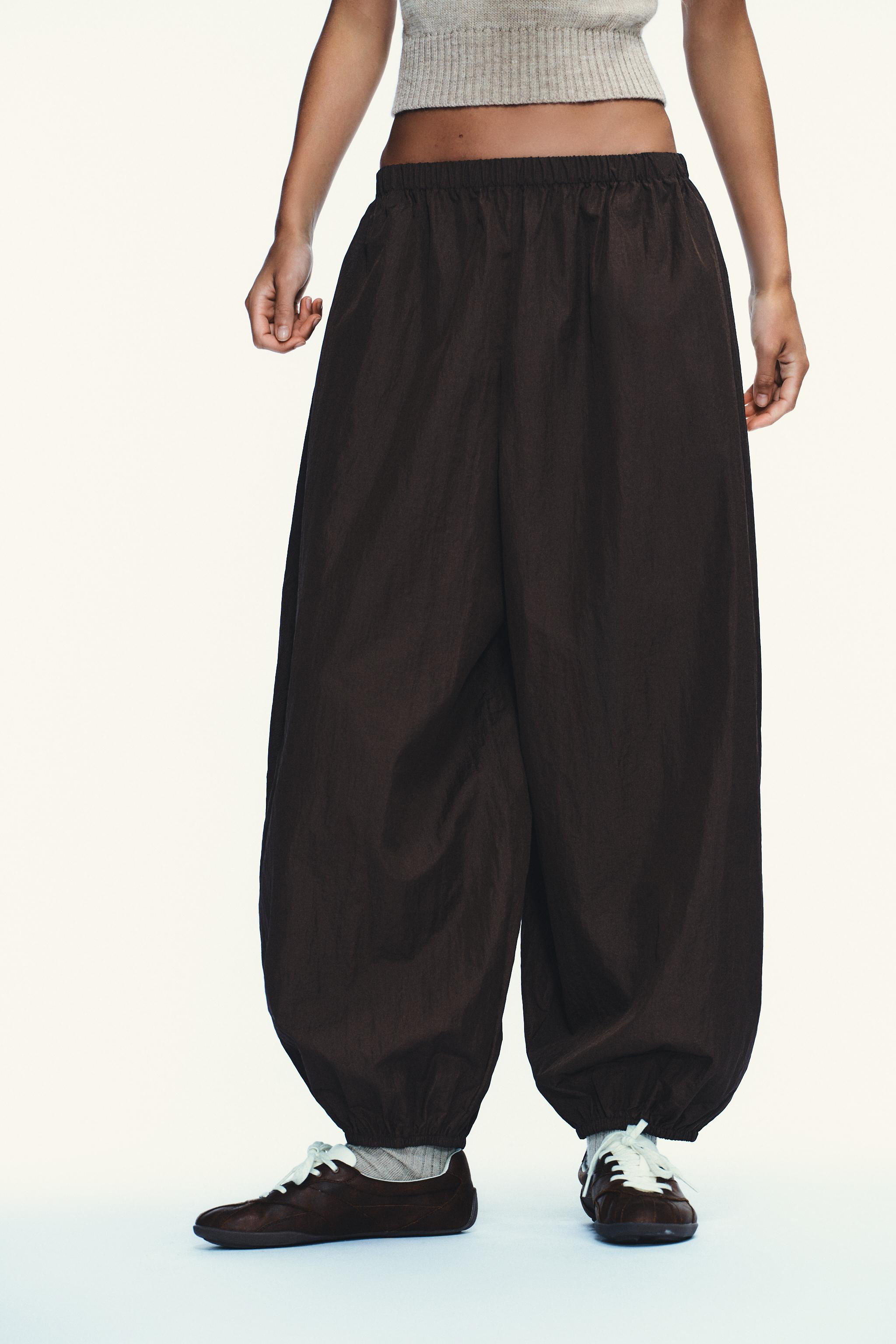 NYLON BALLOON TROUSERS | Zara US