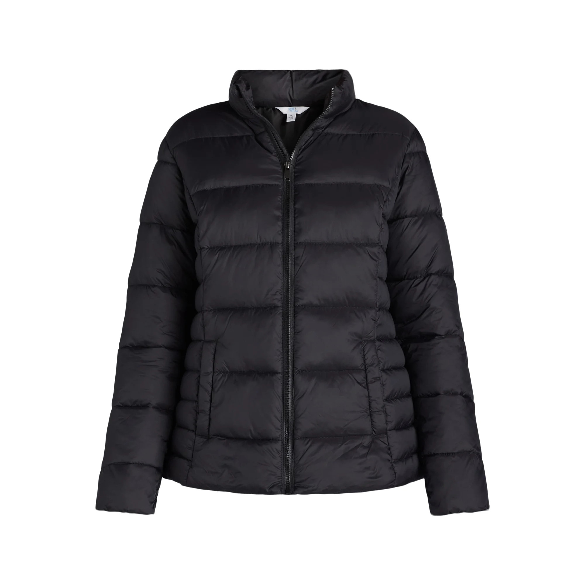 Time and Tru Women's and Women's Plus Puffer Jacket, Sizes XS-3X | Walmart (US)