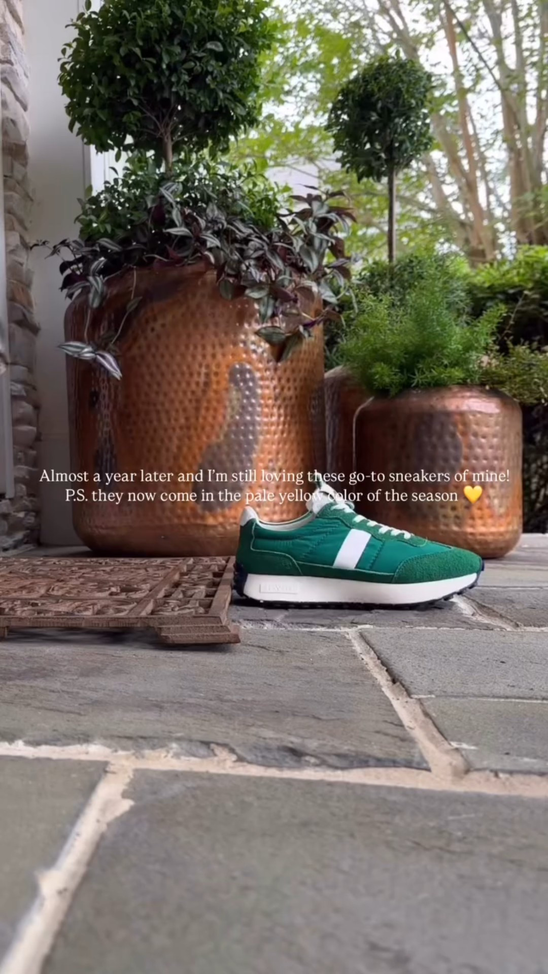 Undoubtably my most used sneaker! The green are what my heart was set on a year ago, but now the yellow is calling my name!