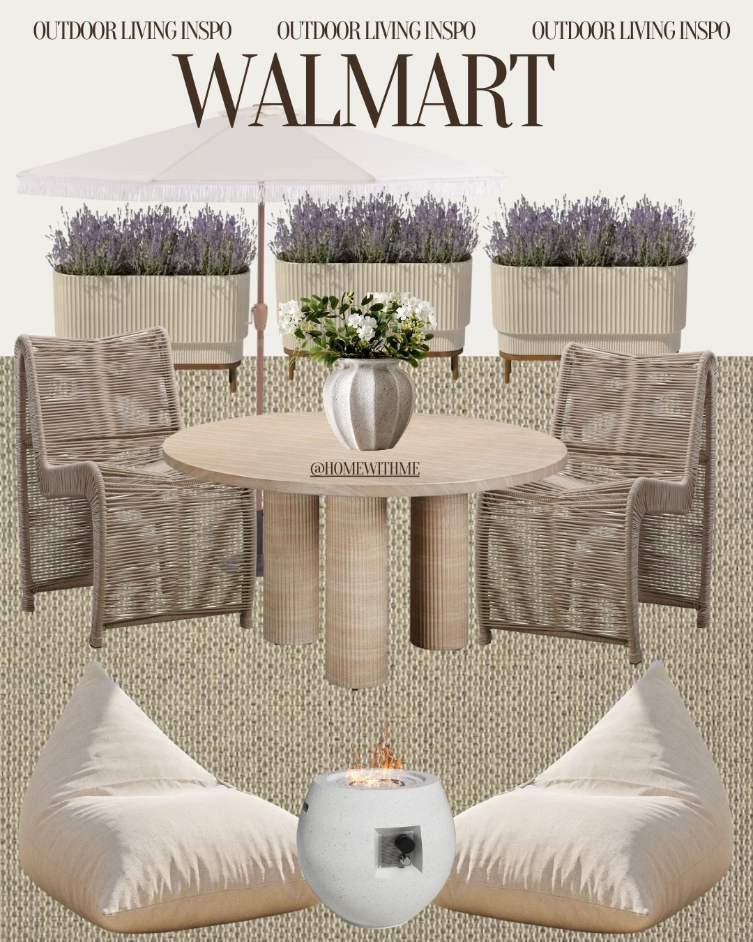 An outdoor living space idea that is soft & relaxing! ☀️

#LTKSaleAlert #LTKSeasonal #LTKHome