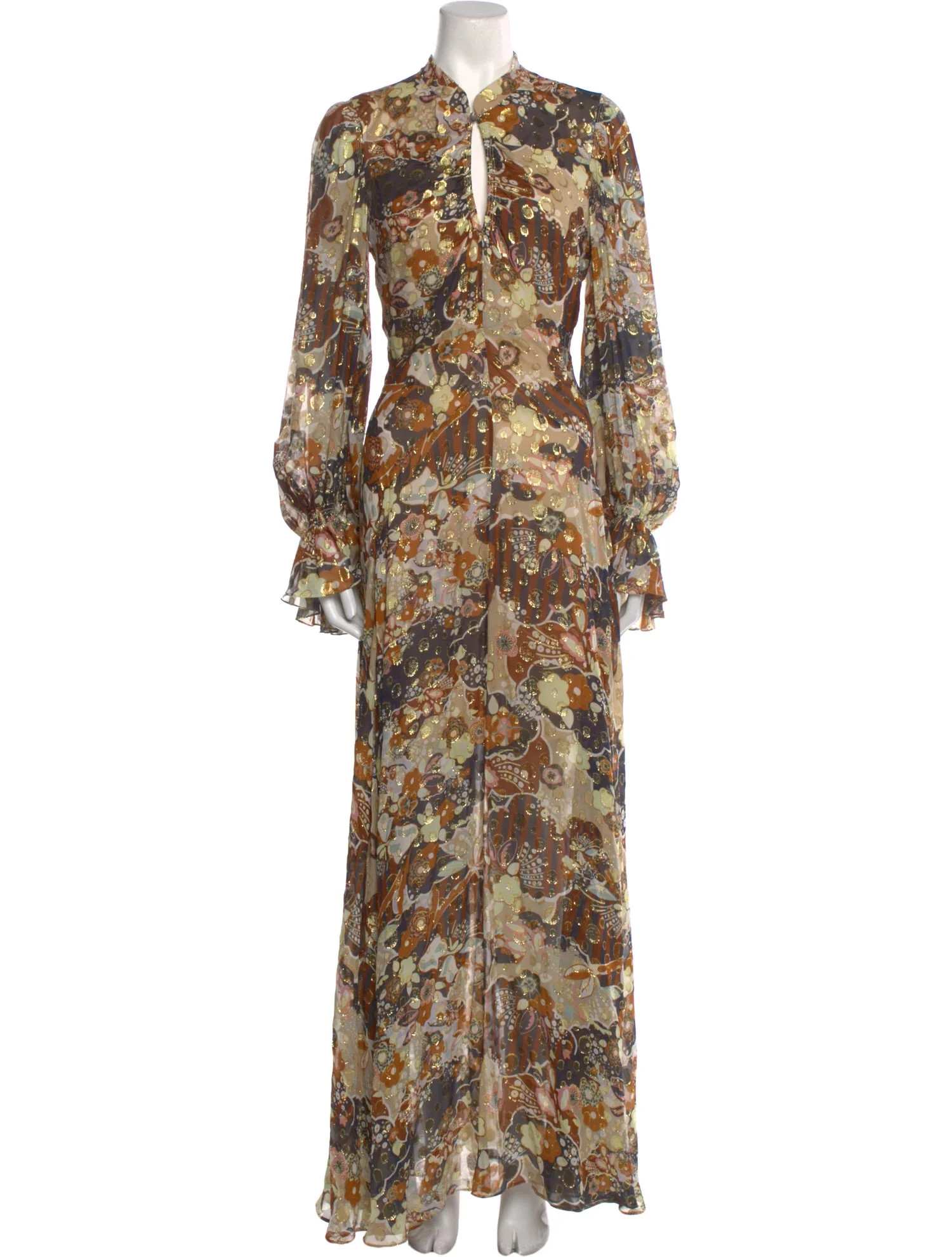 Silk Knee-Length Dress | The RealReal