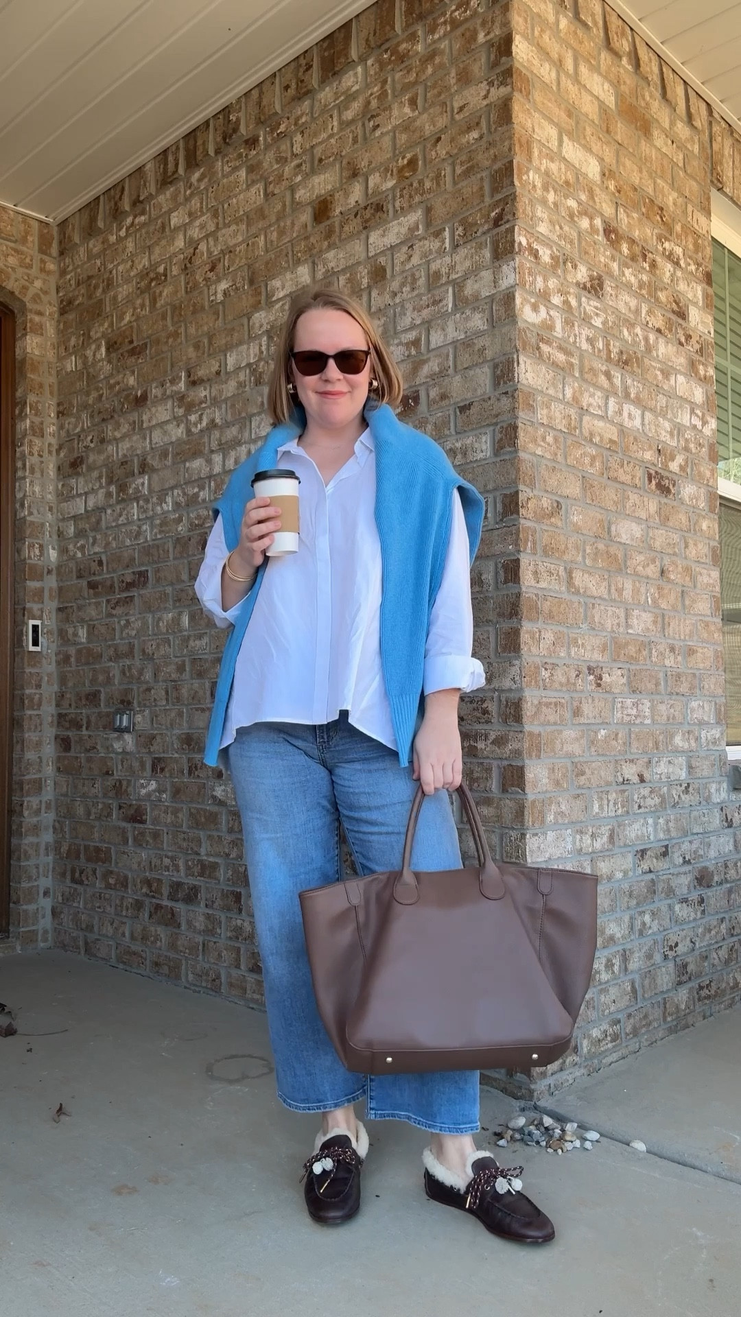 This outfit made me feel so happy! These Joe’s jeans are a new favorite and I’m loving these Laroudde boat shoes with the Sherpa! I’m in a 32 in jeans but could also do the 33. XXL in the button down and sweater  

#LTKootd #LTKSaleAlert #LTKMidsize