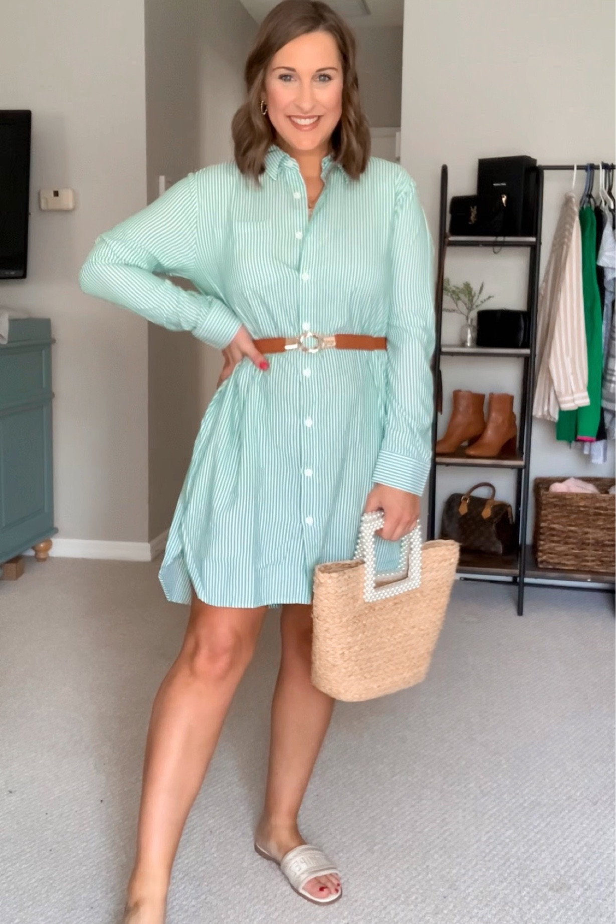 Button down shirt dress! Soft material & pockets! Runs TTS- medium 

Spring dress
Casual dress


#LTKmidsize #LTKfindsunder50 #LTKfindsunder100