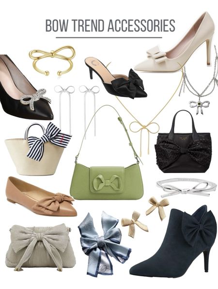 Are you loving the bow trend but don’t want to go “all in”? Then how about an accessory?

Accessories are a great way to add a trend without investing a lot, but still feel like you are in-the-know for current fashion. 

Here are some ideas that are both more of the moment and evergreen.

#LTKfindsunder50 #LTKSeasonal #LTKstyletip