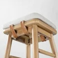 Better Homes & Gardens Springwood Barstool, Set of 2, Light Honey Finish - Walmart.com | Walmart (US)
