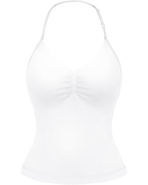 YEOREO SoftHue Impact Longline Strappy Top Women's Halter Workout Tank Tops Backless Gym Longline... | Amazon (US)