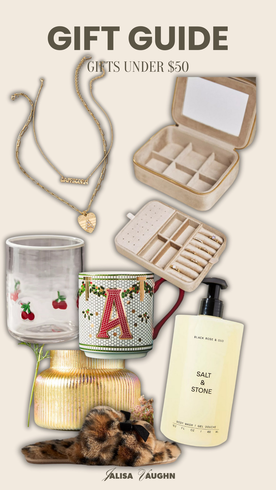 Gift guide for gifts under $50 

#LTKGiftGuide #LTKWatchNow #LTKHoliday