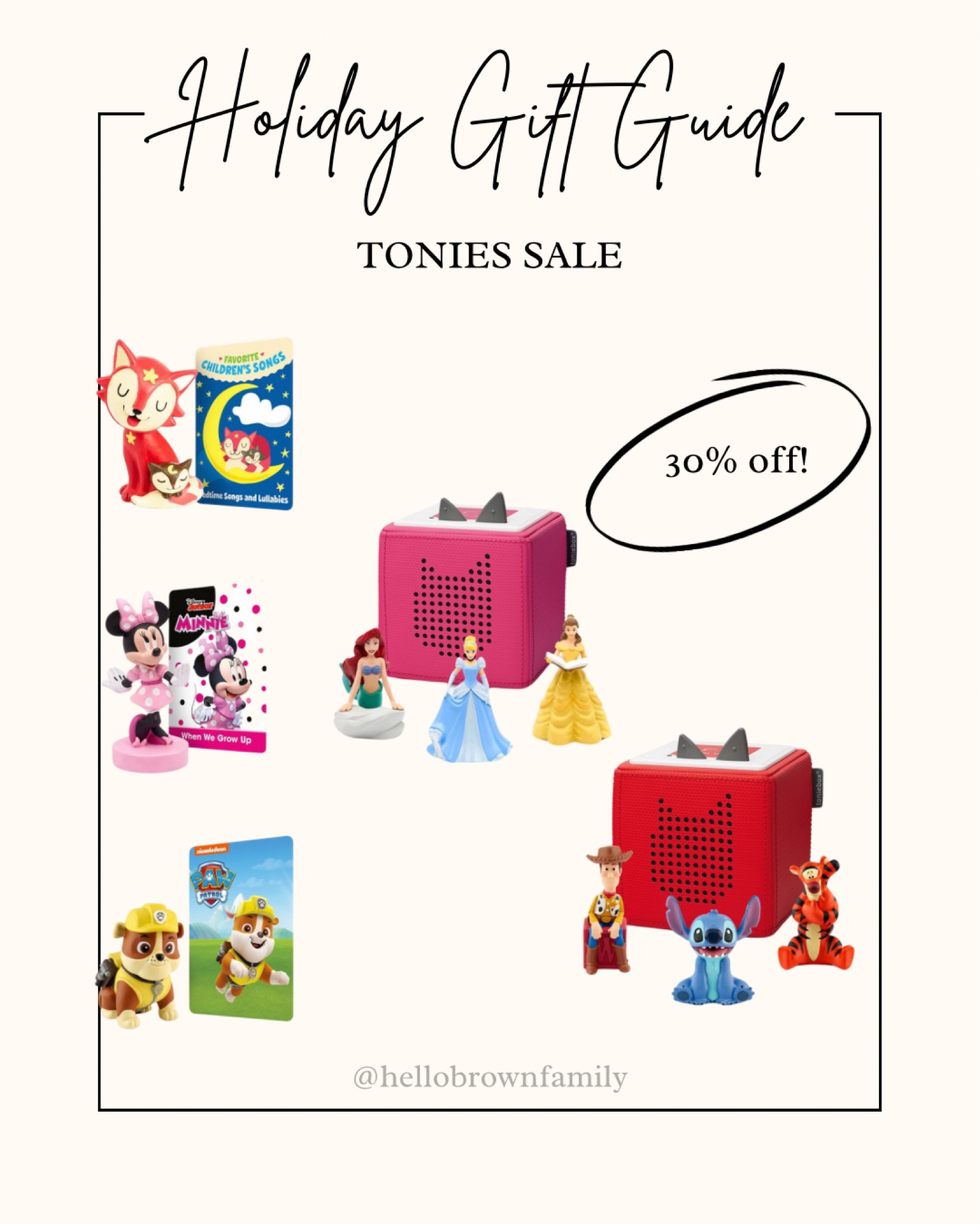 Tonies sale at Target! This is such a great Christmas gift for kids! Hours of independent play 👏✨

#LTKGiftGuide #LTKKids #LTKHoliday