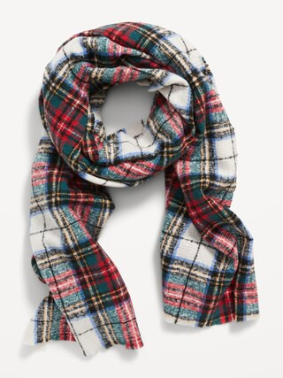 Plaid Flannel Scarf for Women | Old Navy (US)