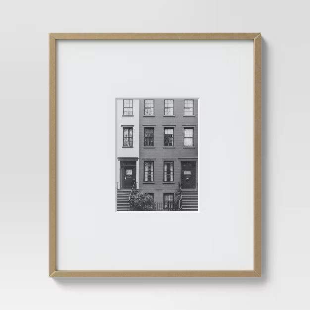 Thin Gallery Oversized Image Frame Brass - Project 62™ | Target