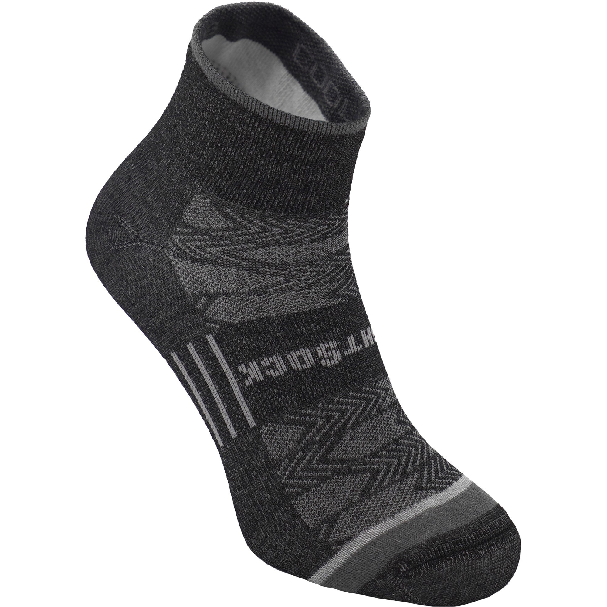 WRIGHTSOCK CoolMesh II Quarter Socks Black M | REI