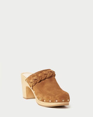 Merrill Cacao Heeled Braid Clog | Loeffler Randall