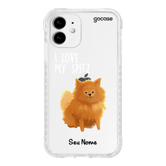 Capinha para celular I Love My Spitz | Gocase (BR)