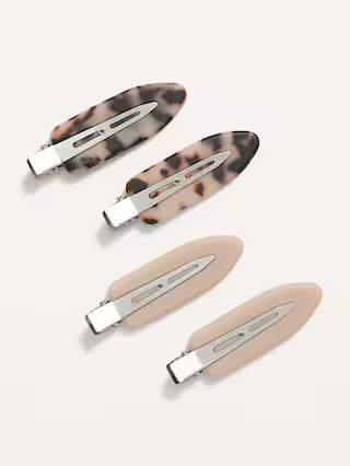 Creaseless Hair Clips 4-Pack for Women | Old Navy (US)
