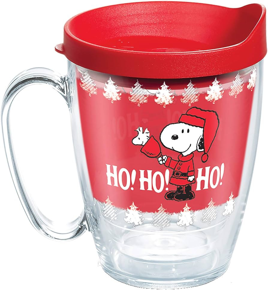 Tervis Peanuts - Ho Ho Ho Christmas Made in USA Double Walled Insulated Tumbler Travel Cup Keeps ... | Amazon (US)