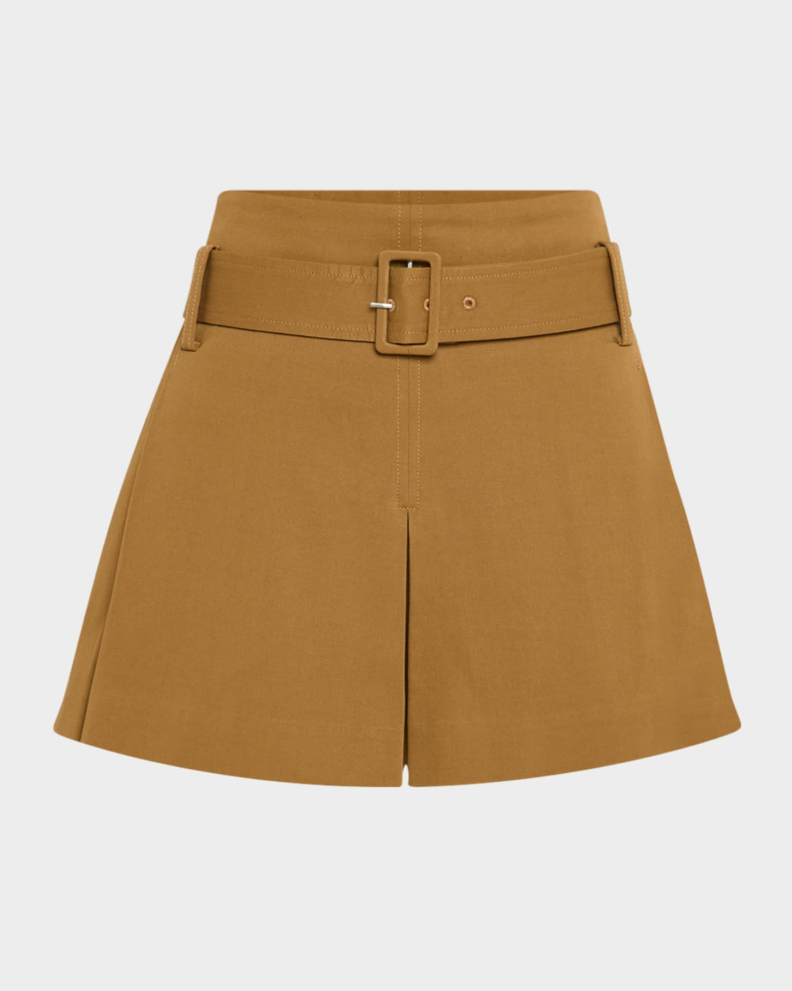 Como Belted Shorts | Neiman Marcus