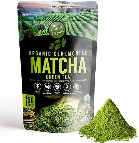 Pure Organic Ceremonial Grade Matcha Green Tea Powder Extract – 100% Natural Energy Booster fro... | Amazon (US)
