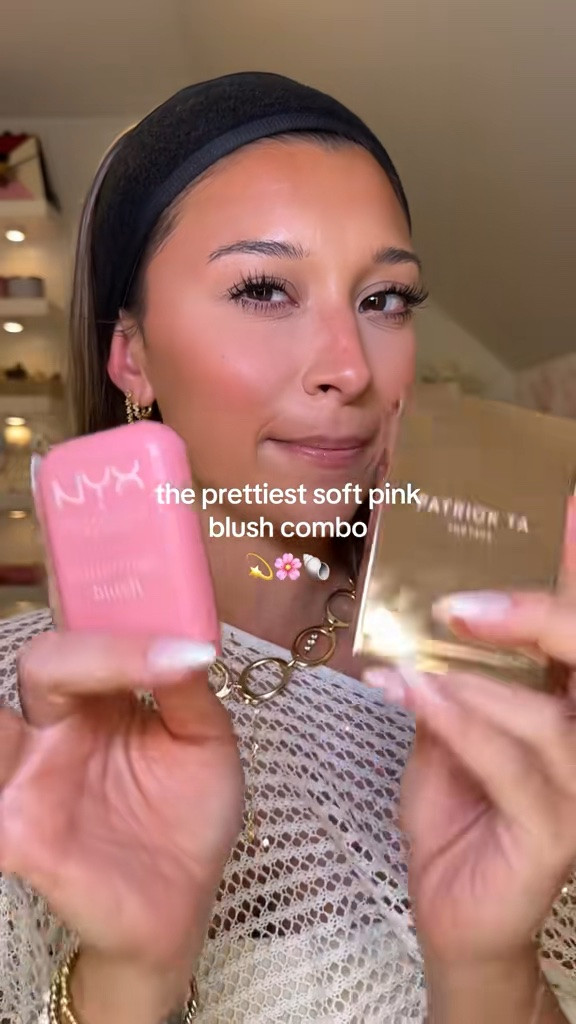 Cutesy pink blush combo 🌸🏄‍♀️ 
Products: 
⭐️ Patrick ta duo blush in shade “she’s that girl” 
⭐️ Nyx buttermelt blush in shade 02

#LTKgrwm #LTKBeauty #LTKootd