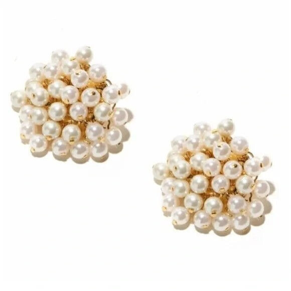 LELE SADOUGHI Pearl Cluster Earrings. | eBay US
