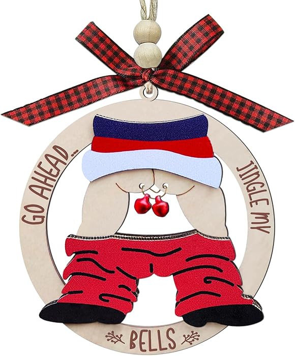 Funny Christmas Ornaments 2025, Exchange Funny Ornaments for Adults, Naughty Ugly Christmas Tree ... | Amazon (US)