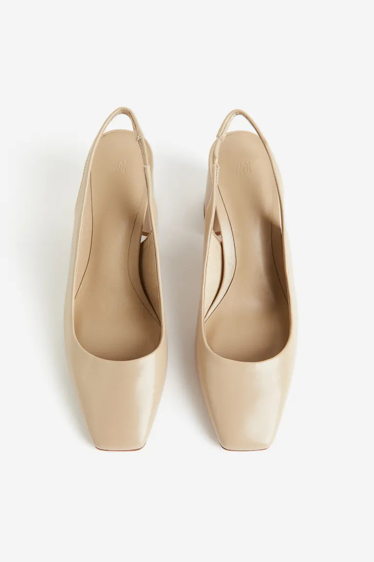 Block-heeled Slingbacks | H&M (US + CA)
