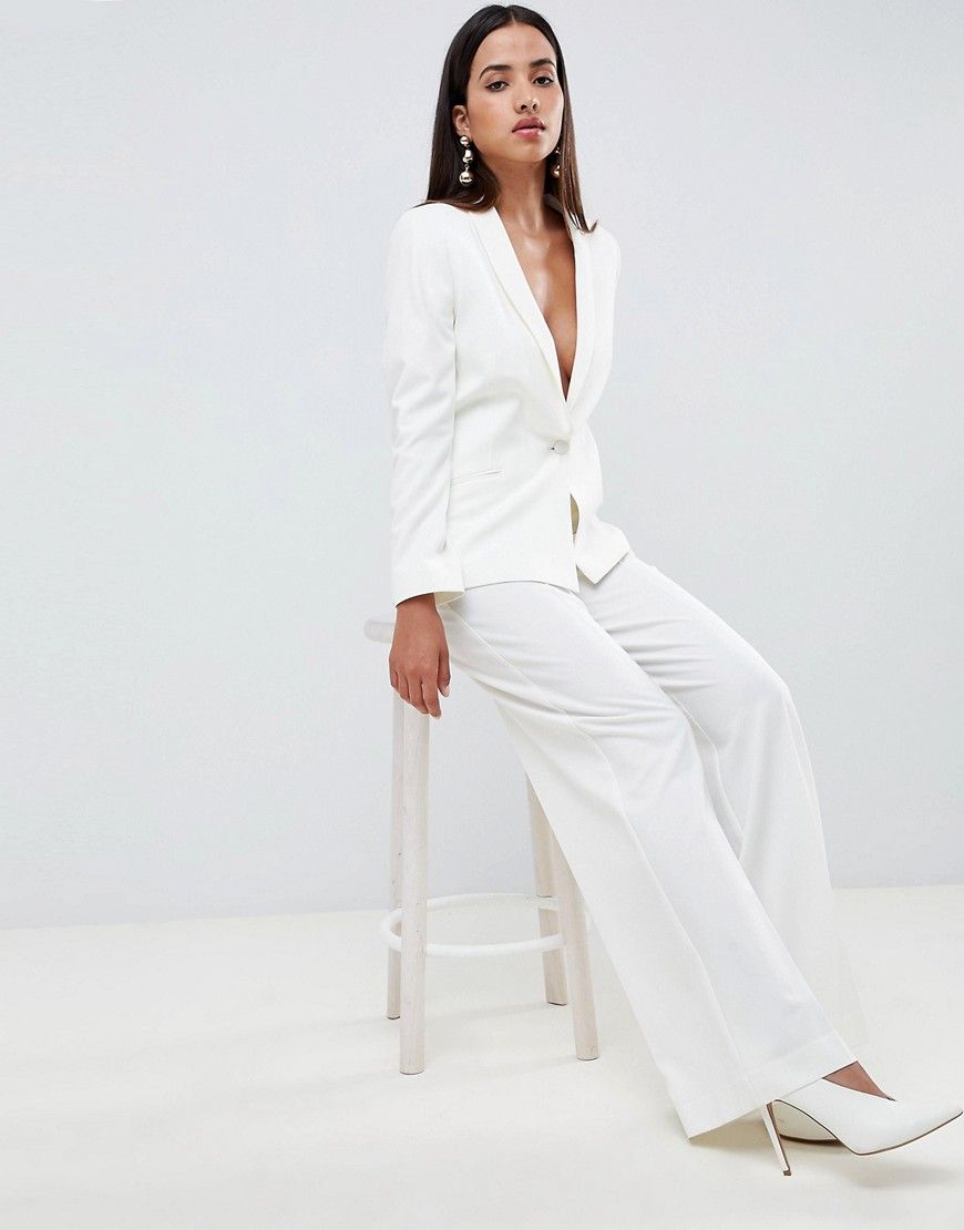 ASOS DESIGN tailored forever blazer - White | ASOS US