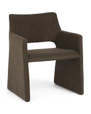 24.5X29.5 Velvet Brighton Dining Chair, Polyester | TJ Maxx