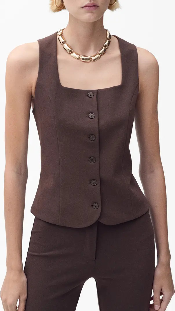 MANGO Klum Square Neck Vest | Nordstromrack | Nordstrom Rack