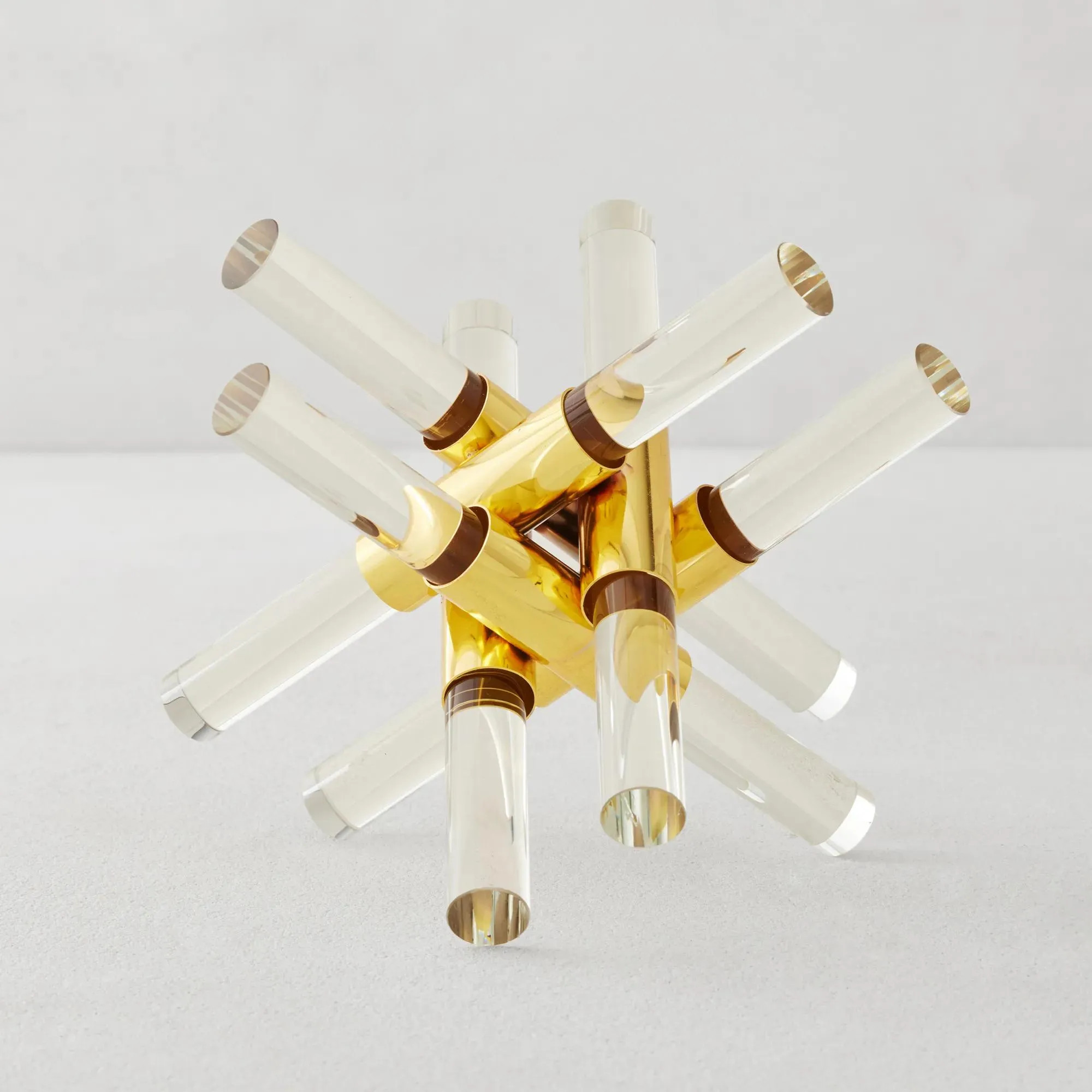 Glass & Gold Decorative Object | Z Gallerie