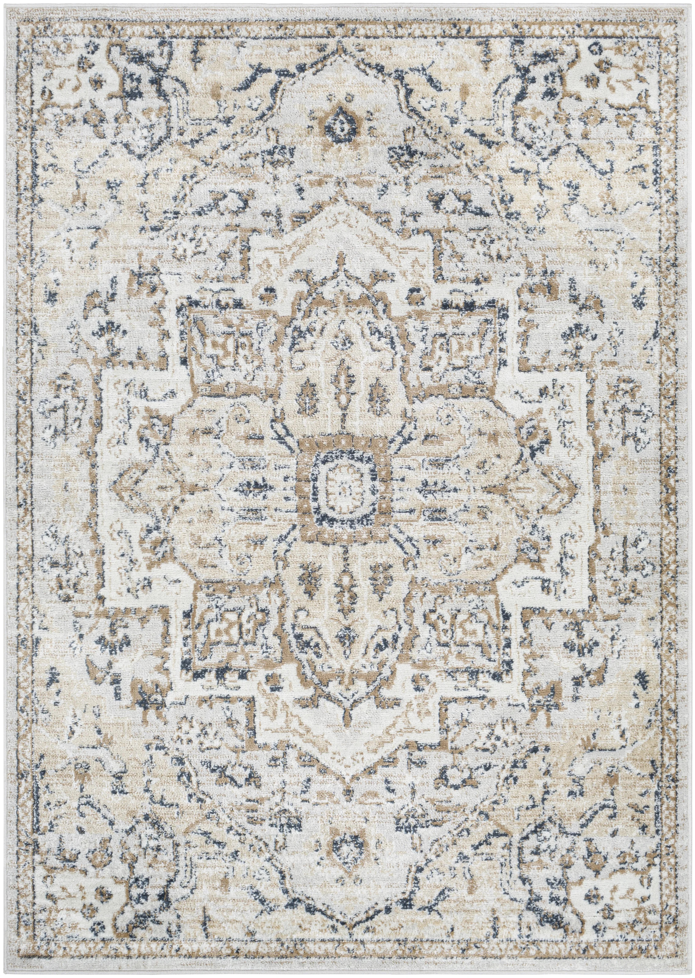 Bindi Performance Taupe Rug | Wayfair North America