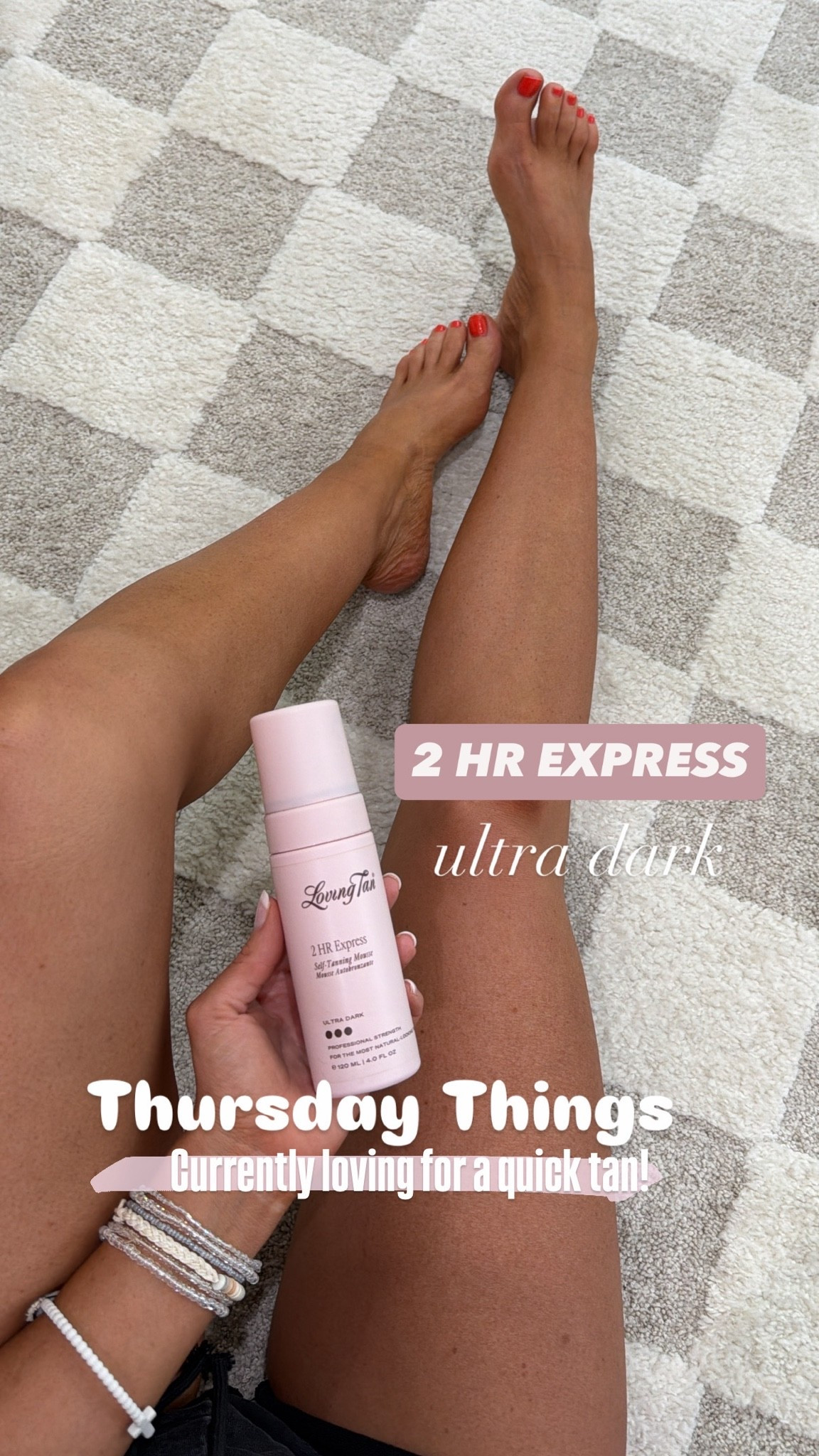 THURSDAY THINGS ✨ 
@lovingtan has been a go to for a long time now. Thursdays can never be the same without you.

I like the 2hr in ultra dark 
#sunlesstan #skincare #selftan #tanner

#LTKootd #LTKgrwm #LTKvlog