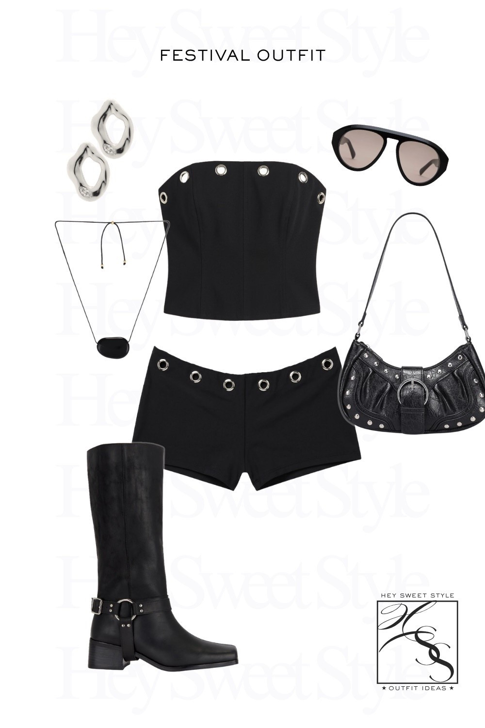 Black Set 🖤 | Lollapalooza Outfits 2026