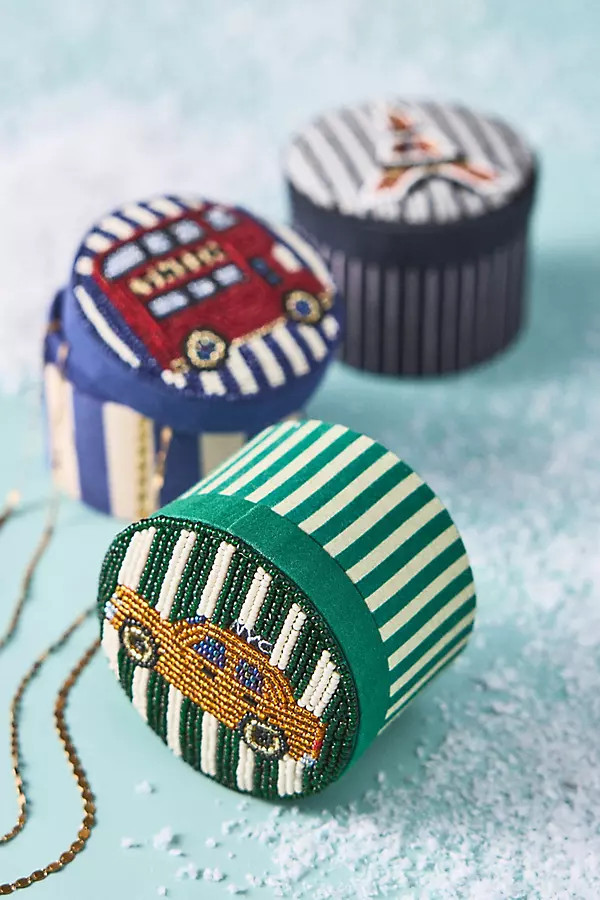 The Fiona Beaded City Lidded Jewelry Box | Anthropologie (US)