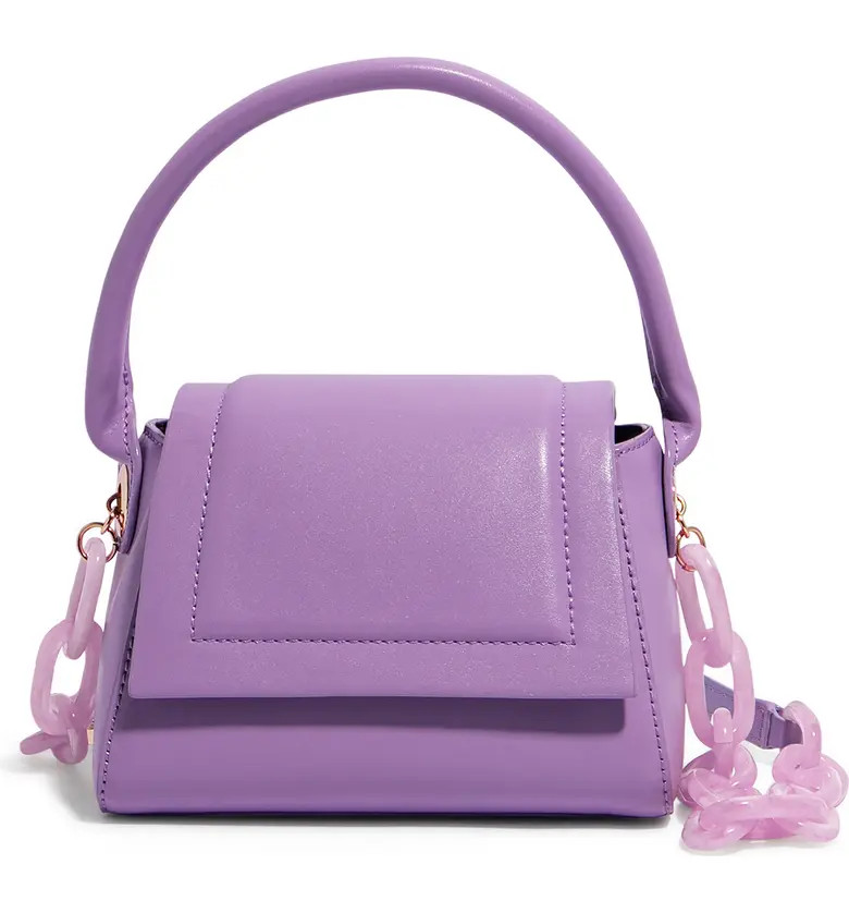 We Are Chic Vegan Leather Top Handle Crossbody | Nordstrom