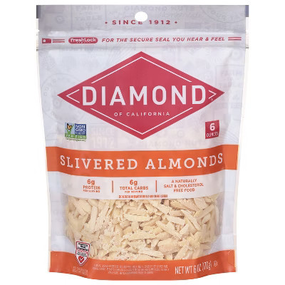 Diamond Slivered Almonds - 6oz | Target