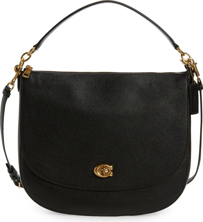 COACH Polished Pebble Leather Shoulder Bag | Nordstrom | Nordstrom