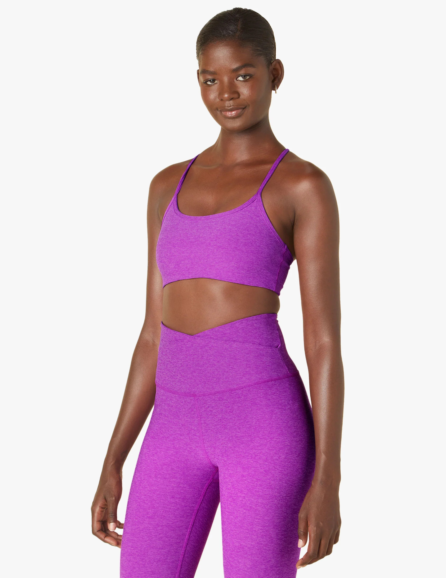 Spacedye Slim Racerback Bra | Beyond Yoga | Beyond Yoga