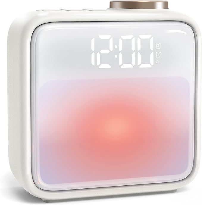 AIRIVO Alarm Clock Night Lights, Built-in Battery Alarm Clock for Bedrooms, 6 Scenes & White Nois... | Amazon (US)