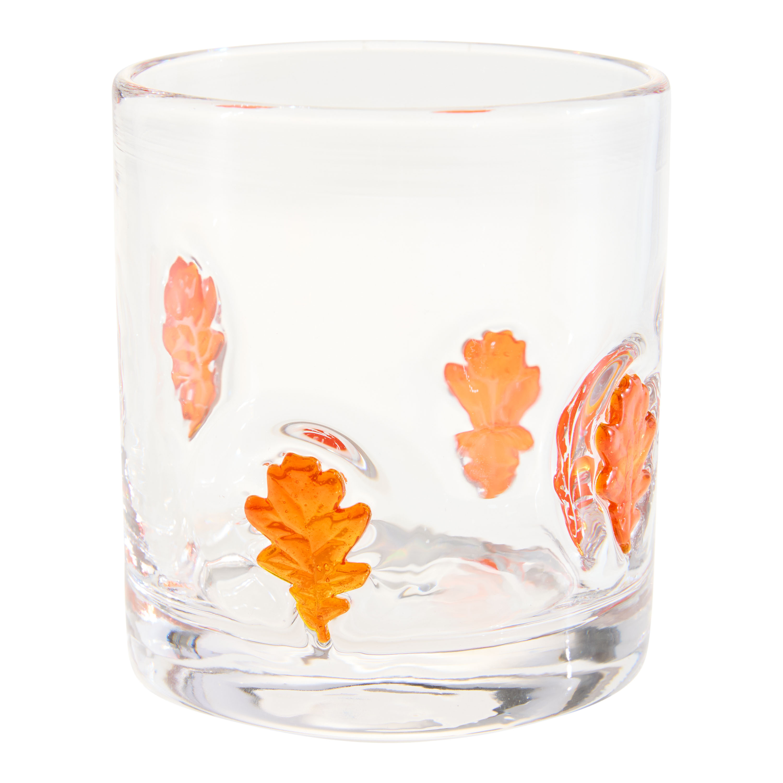 Charm Autumn Inlay Double Old Fashioned Glass - World Market | World Market