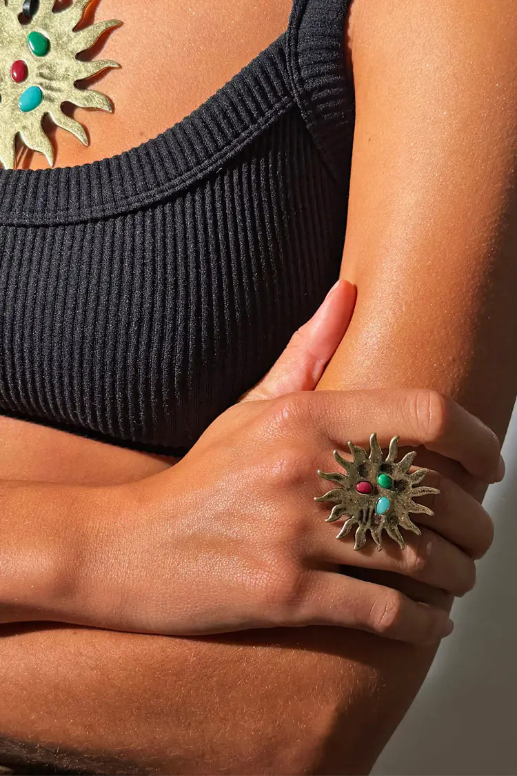 Deloris Sun Ring | Never Fully Dressed (UK & IE)