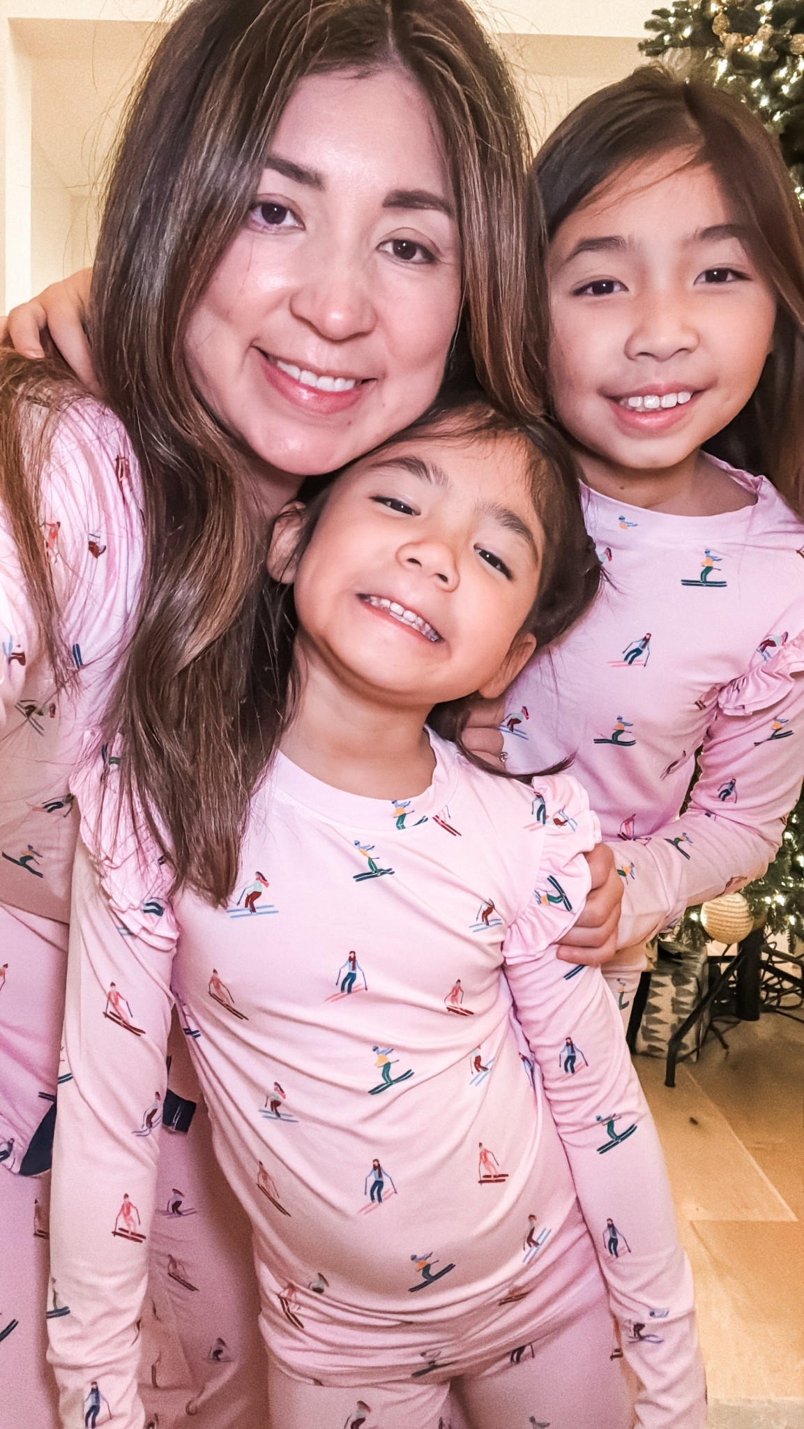 Cozy Christmas moments in our mommy & me matching jammies 🎁 Made from the softest bamboo fabric — breathable, stretchy, and perfect for sensitive skin. 

#LTKmomlife #LTKKids #LTKHoliday