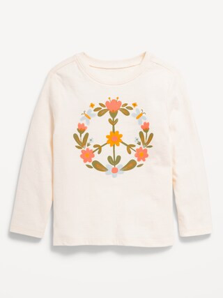 Long-Sleeve Graphic T-Shirt for Toddler Girls | Old Navy (US)