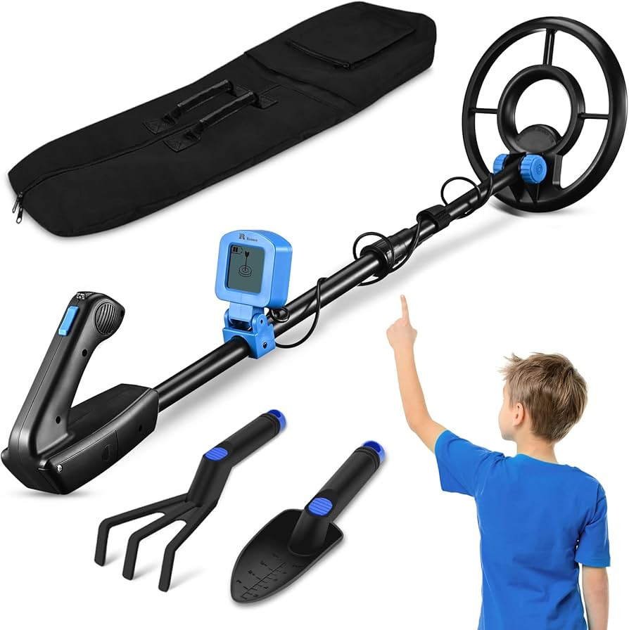 Metal Detector for Kids - Kid Metal Detector Junior 7.4 Inch Waterproof Search Coil Junior Metal ... | Amazon (US)