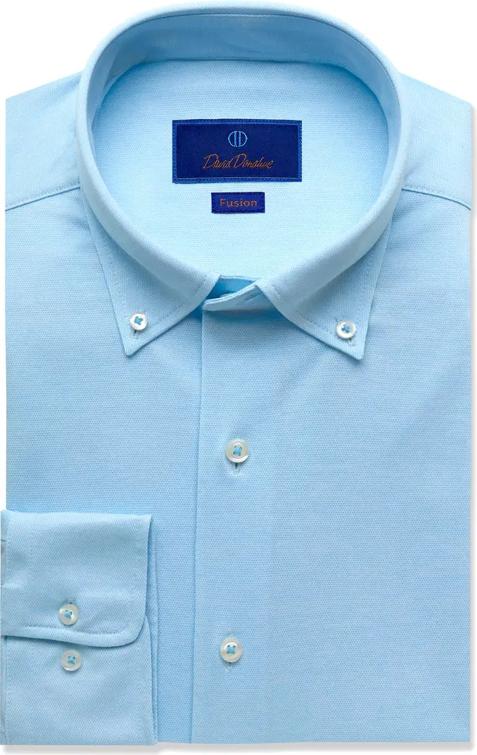 David Donahue Trim Fit Dress Shirt | Nordstrom | Nordstrom