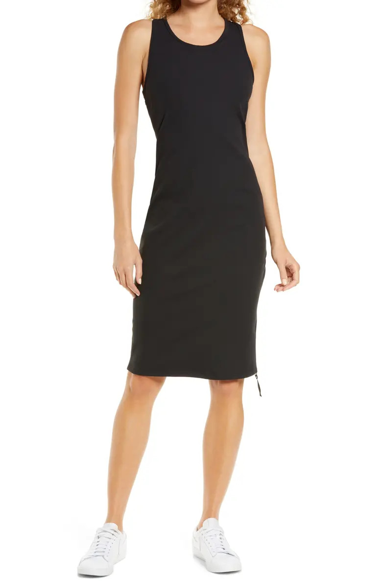 Live In Cutout Rib Tank Dress | Nordstrom