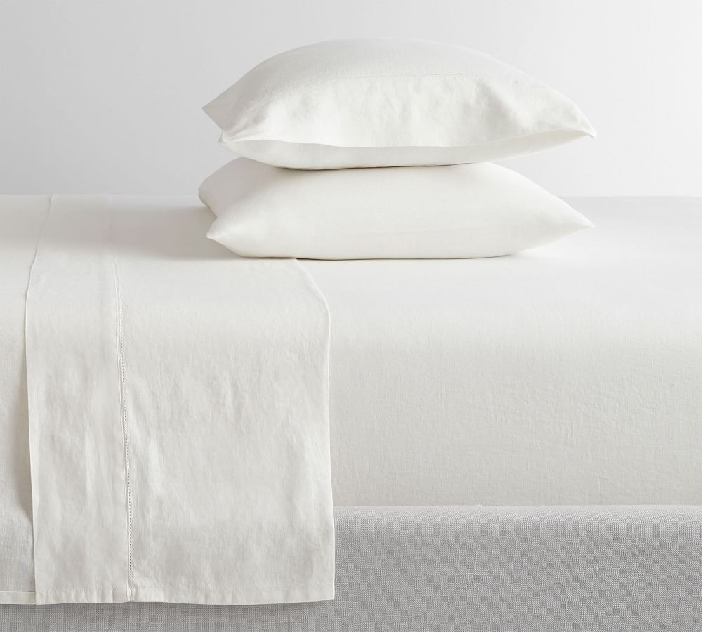 Belgian Flax Linen Sheet Set | Pottery Barn (US)