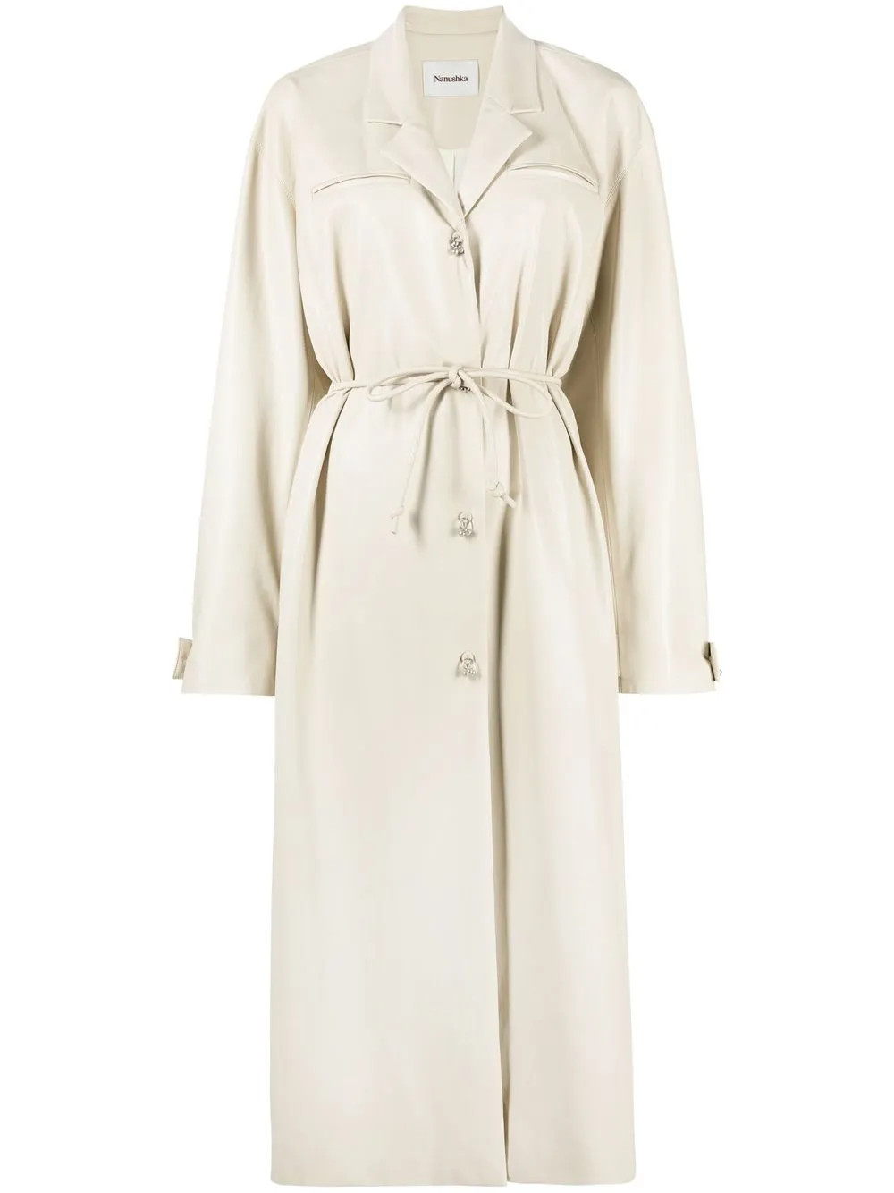 tied-waist tailored shirtdress | Farfetch Global