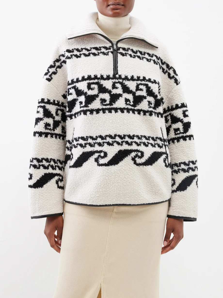 Marner technical-fleece quarter-zip sweatshirt | Marant Etoile | Matches (UK)